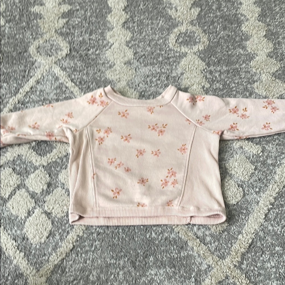 ❣️2 for $6 - Floral Pink Kids Sweatshirt